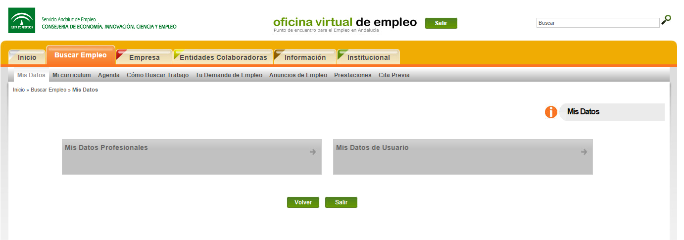 mis datos