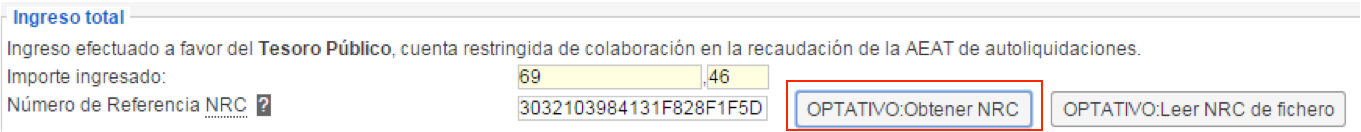 Cumplimentar el modelo 303