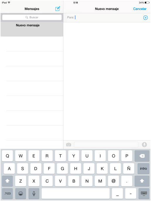 Utilizando IMessage