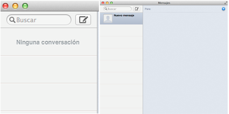 Utilizando IMessage