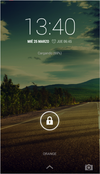 Desbloqueo de pantalla