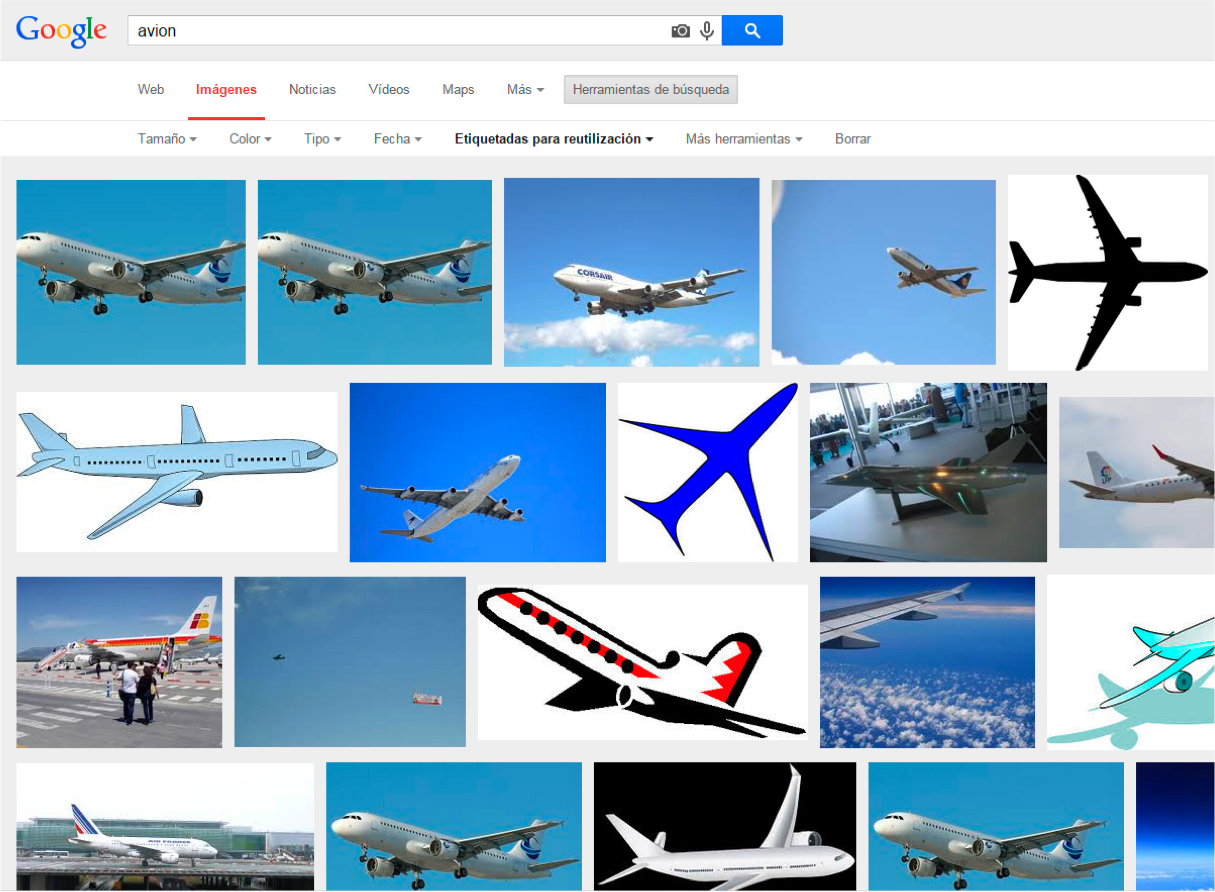 Buscar imágenes en Internet